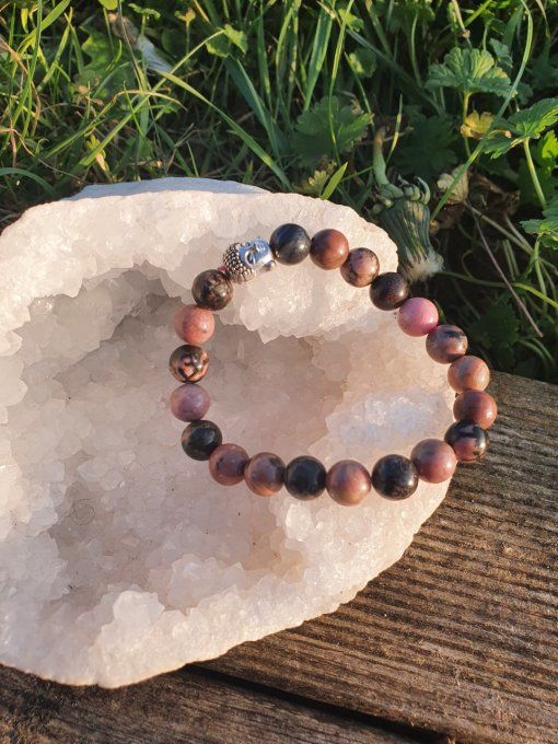 Bracelet Rhodonite 8 mm