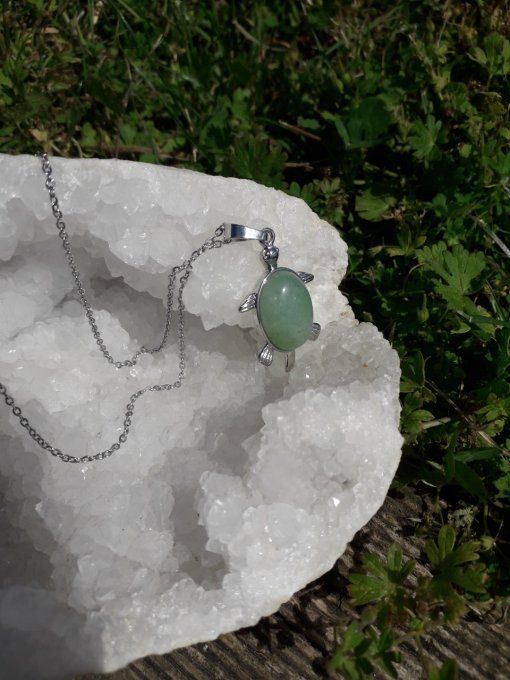 Collier Aventurine Tortue