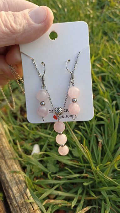 Parure Collier Boucles d'oreilles